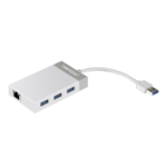 Adaptor USB 3.0 la Gigabit Hub USB-TRENDnet TU3-ETGH3