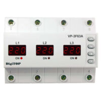 Releu de protectie trifazat contactor inclus VP-3F63A - DigiTOP